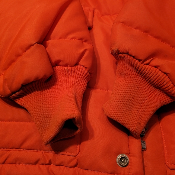 Vtg Swingster Orange Western Ranch Farm Jacket - Picture 14 of 15